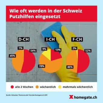 Putzhilfe: Fast jeder Achte putzt daheim nicht selber