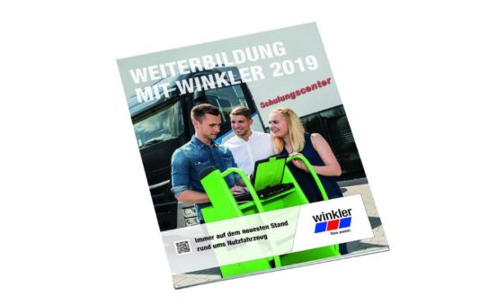 Neu: winkler Schulungskalender 2019