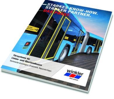 Neue Broschüre „Türsysteme für Linien- und Überlandbusse“