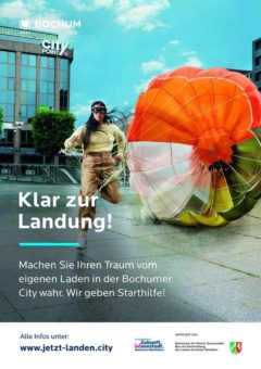 Klar zur Landung! Neue Kampagne zum Sofortprogramm Innenstadt in Bochum – Leerstandsquote weiter rückläufig