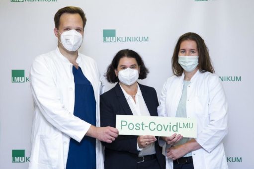 LMU Klinikum München und Konzern Versicherungskammer helfen Covid-19-Genesenen mit Post-Covid-Syndrom