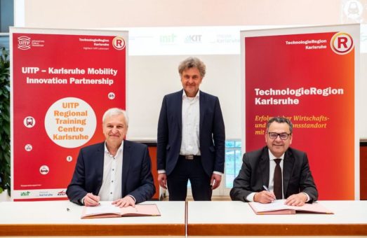 Partnerschaft mit Weltverband für öffentliches Verkehrswesen UITP wird frühzeitig mit der TechnologieRegion Karlsruhe verlängert