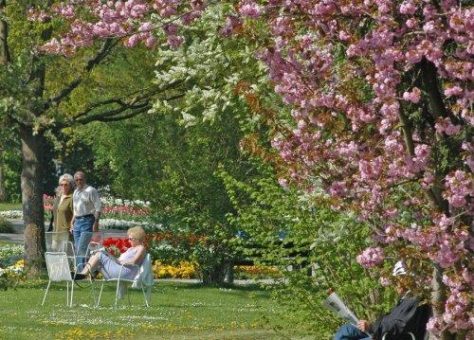 Bad Füssings preisgekrönter Kurpark: Blühende „Heilquelle“ für alle Sinne