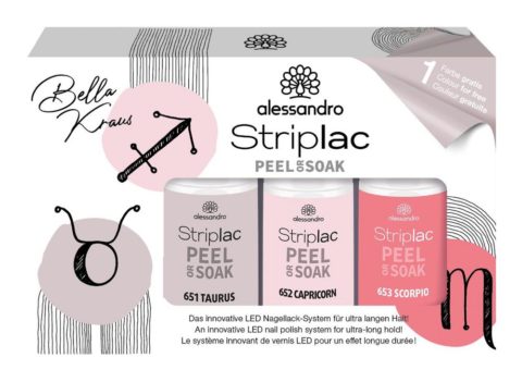 STRIPLAC PEEL OR SOAK COLOUR SET by ISABEL KRAUS von alessandro