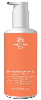 alessandro spa: SUN PROTECTION SPF 30 HAND CREAM