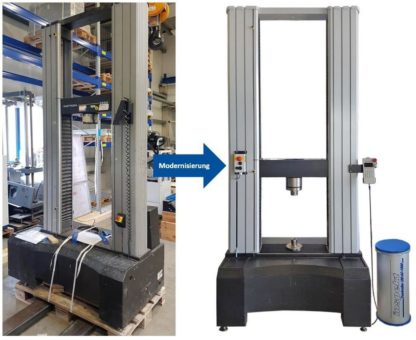 Modernisierung von Prüfmaschinen