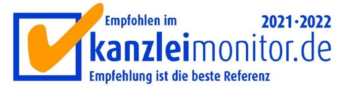 Kanzleimonitor 2021-2022 des diruj empfiehlt PASCHEN Rechtsanwälte im Insolvenzrecht und Vertragsrecht