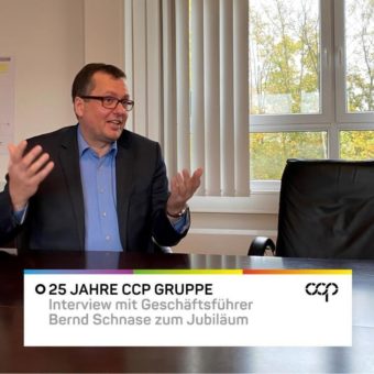 CCP Gruppe feiert 25-jähriges Firmenjubiläum