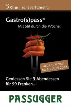 Gastro(s)pass Chur – mit Zuversicht in die nächste Saison