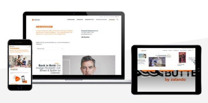 C3 relauncht Corporate Website von Zalando