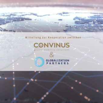 CONVINUS global mobility solutions kündigt Zusammenarbeit mit Globalization Partners an