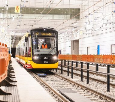 Karlsruher Stadtbahn auch im Tunnel von INIT ITCS gesteuert