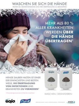 Winter-Wellness im Büro: Gesund durch die Grippesaison mit PURELL®