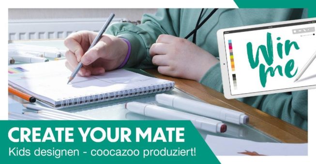 CREATE YOUR MATE – coocazoo ruft zum großen Schulrucksack Design-Contest auf