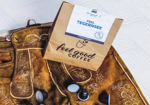 Tegernsee in der Kapsel: Der neue FEEL GOOD COFFEE serviert Tegernsee-Feeling in der Kaffeetasse – nachhaltig lecker