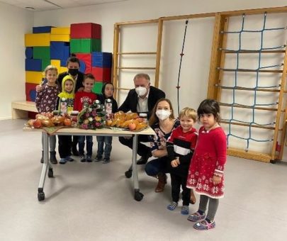 Brockhoff organisiert für knapp 115 Kinder der KITA Lysegang in Essen ein Weihnachtsfrühstück