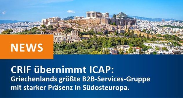 CRIF erwirbt B2B-Services-Gruppe ICAP