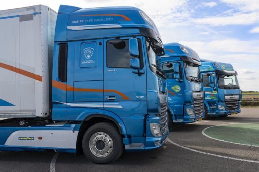 Finale der DAF Driver Challenge zu Gast bei Goodyear