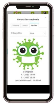 Corona Testnachweis in der Kita – digitale Erfassung mit der Stramplerbande