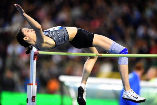 Auftakt der World Indoor Tour Gold: Hochsprung-Quartett um Olympiasiegerin Mariya Lasitskene beim INIT INDOOR MEETING Karlsruhe am Start