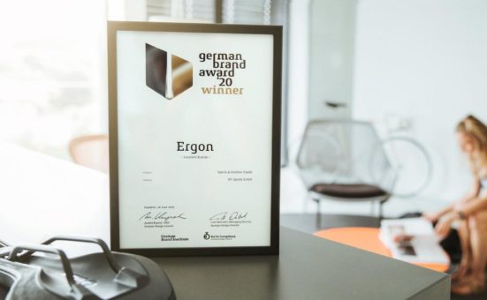 Ergon mit German Brand Award 2020 ausgezeichnet!