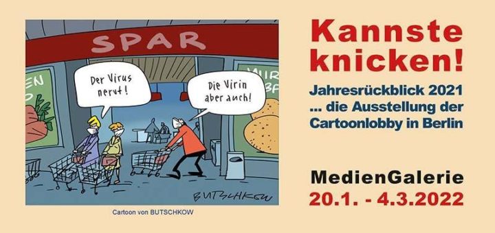 „Kannste knicken!“ – 2021 aus der Sicht des gezeichneten Humors und der Satire