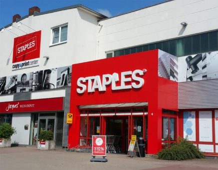 Staples Deutschland setzt auf Signage-Software und die Cloud von Lexmark