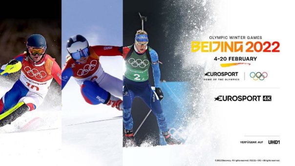 Olympische Winterspiele mit Eurosport 4K bei HD+ und simpliTV in UHD HDR erleben