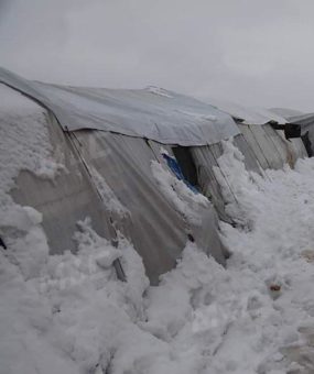 Lebensgefährlicher Wintereinbruch im Libanon und in Syrien