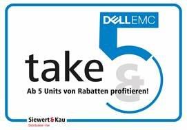 „Take 5“: Satte Rabatte auf Dell EMC Produkte bei Siewert & Kau