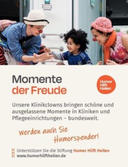 Print-Anzeigen für mehr Lachen