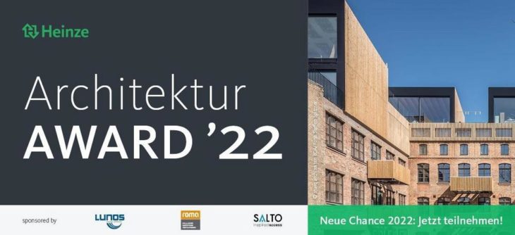 Neue Chance beim Heinze ArchitekturAWARD 2022