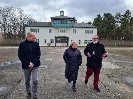 Die SED-Opferbeauftragte Evelyn Zupke besuchte heute die Gedenkstätte Sachsenhausen