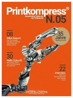 Mit Printkompress N.05 feiert Apenberg & Partner sein 35. Jubiläum