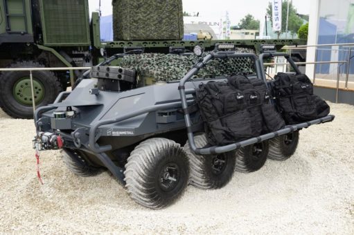 Rheinmetall Mission Master dominiert Wettkampf europäischer Landrobotik-Systeme im Rahmen der ELROB 2018