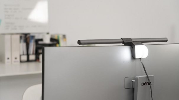 BenQ ScreenBar Halo –  innovative Monitor-Lampe für ein angenehmes Lichtambiente