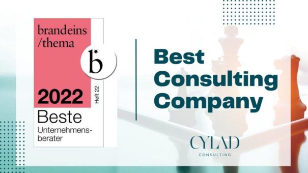 Auszeichnung für CYLAD Consulting  als Beste Unternehmensberater in Deutschland