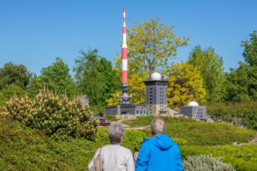 Bürger- und Miniaturenpark lädt zum Spaziergang durch die Blütenpracht ein