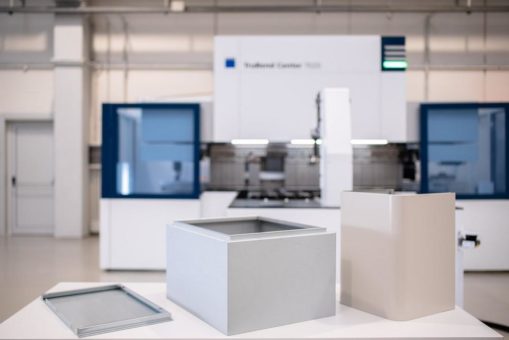 Blechexpo 2021: TRUMPF biegt hohe und dicke Bauteile am schnellsten