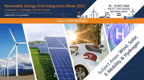 Call for Papers! Renewable Energy Grid Integration Week 2022