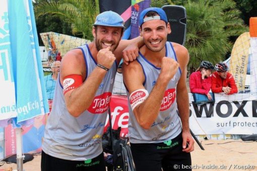 Doranth/Höfer überrollen Burgis/Klinkert im Finale der Bayerischen