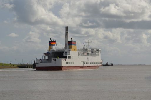 MS „Münsterland“ zurück im Borkumverkehr – drittes LNG Schiff in der AG „EMS“-Gruppe