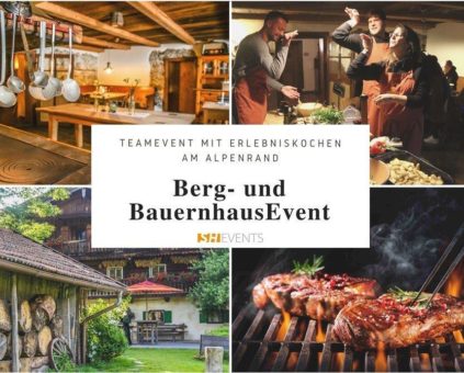 TeamEvent mit Erlebniskochen und -grillen am Schliersee