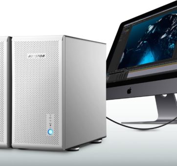 Groß, schnell und leise – neues Thunderbolt3-Gehäuse NS780TB3 von Netstor