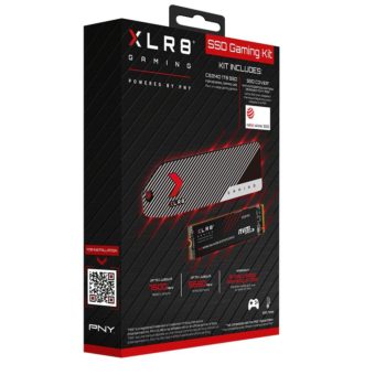 PNY XLR8 SSD Cover mit integriertem Kühlkörper, passend für die PS5™