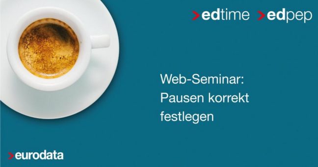 Dienstplan erstellen mit edpep – für edpep Anwender (Webinar | Online)