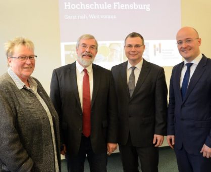 Staatssekretär Fischer zu Gesprächen  an der Hochschule Flensburg