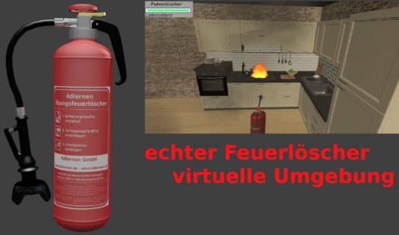Virtuelles Feuerlöschtraining – die innovative Form der Brandschutz Schulung