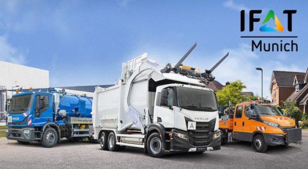 IVECO präsentiert Portfolio für Abwasser-, Abfall- und Rohstoffwirtschaft auf der IFAT Munich