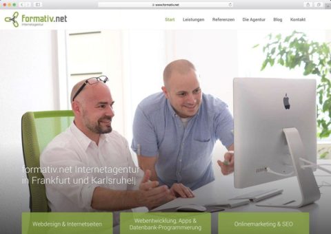 Webdesign, Programmierung, Webapplikationen und Datenbankentwicklung aus Frankfurt und Karlsruhe